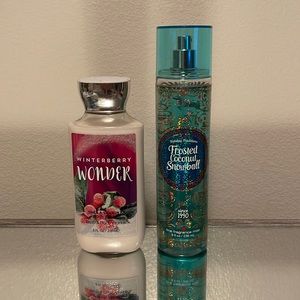 Bath and Body Works Lotion and Body Spray